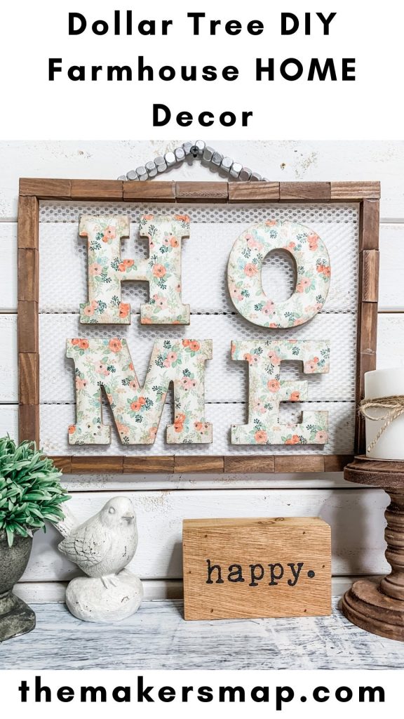 Dollar Tree DIY Farmhouse Home Decor