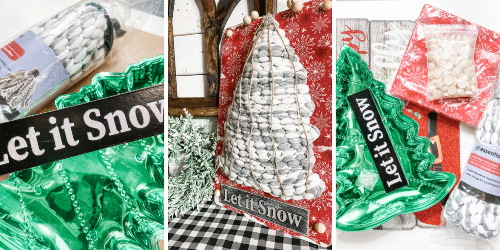 Download DIY Dollar Tree Mop Head Christmas Tree Sign - Easy DIY Decor