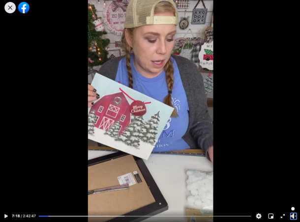 How to Make a DIY Dollar Tree Gift Bag Christmas Barn Decor