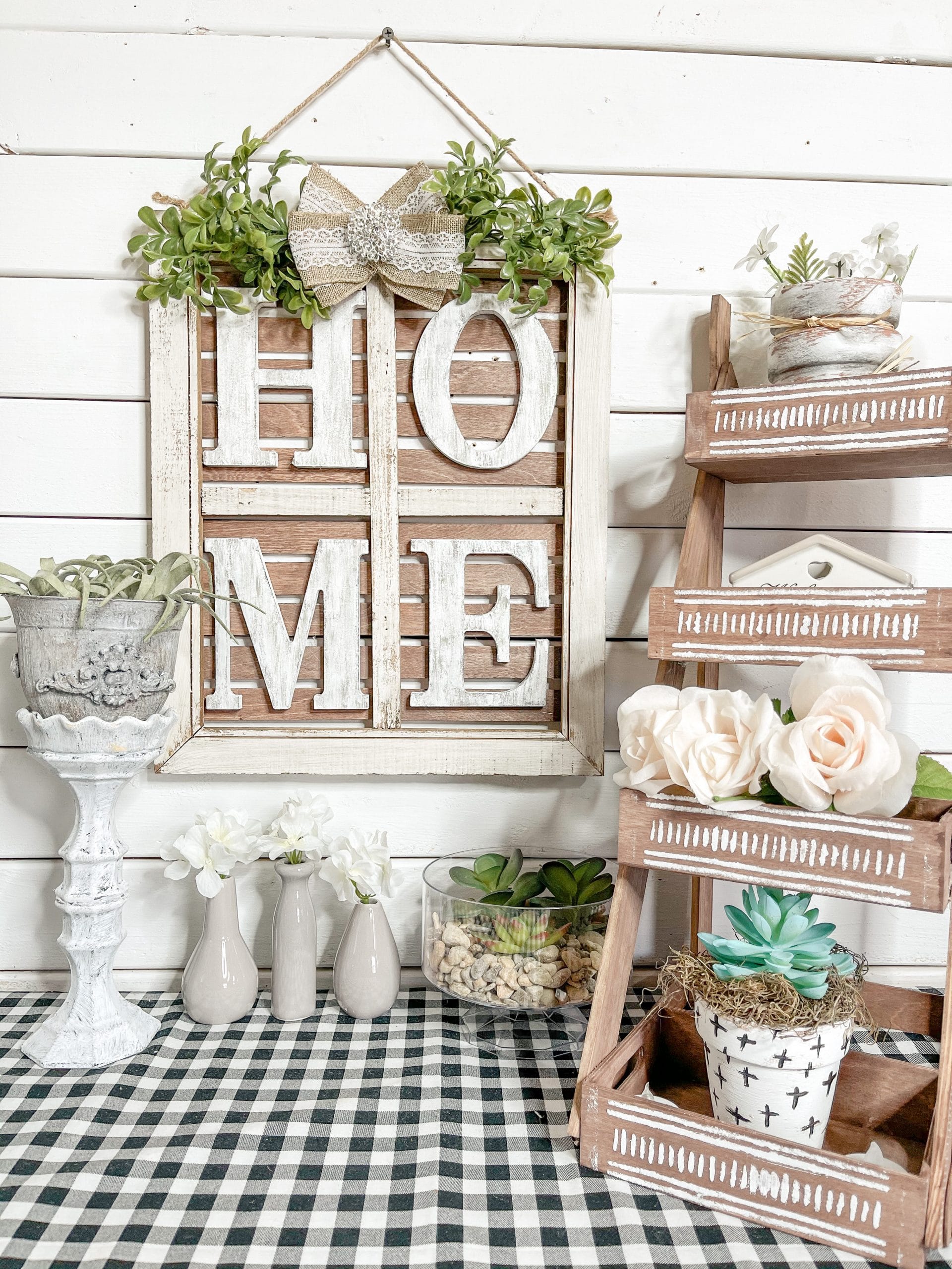 24 Farmhouse Decor DIY Ideas - The Makers Map with Amber Strong
