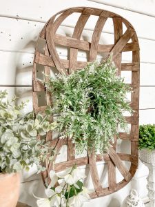 How to: DIY Tobacco Basket Wall Decor Table top decor