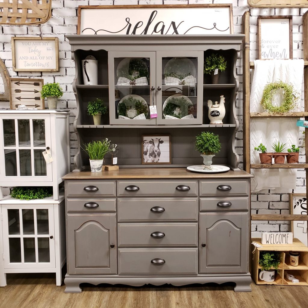 Chalk Painted Hutch and China Ideas to inspire you