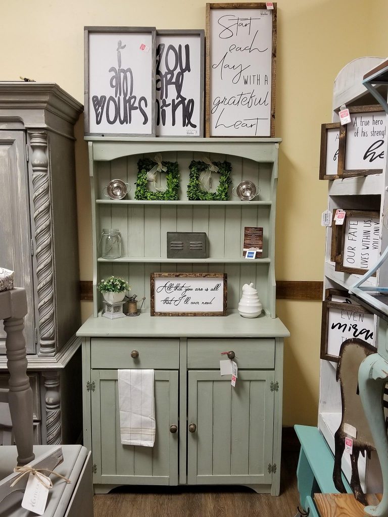 Chalk Painted Hutch and China Cabinet Ideas to inspire you