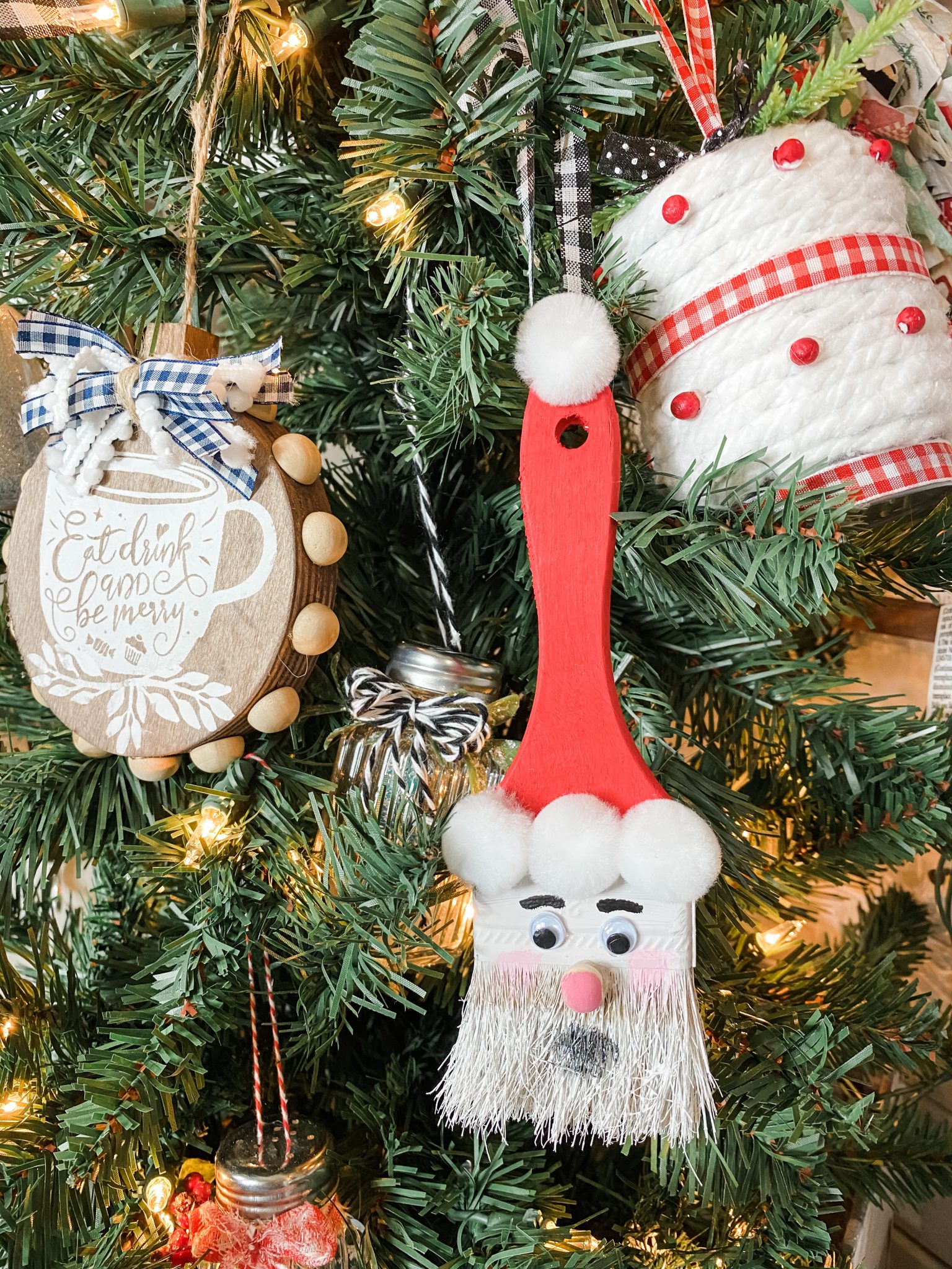 How to Make 3 DIY Christmas Tree Ornaments