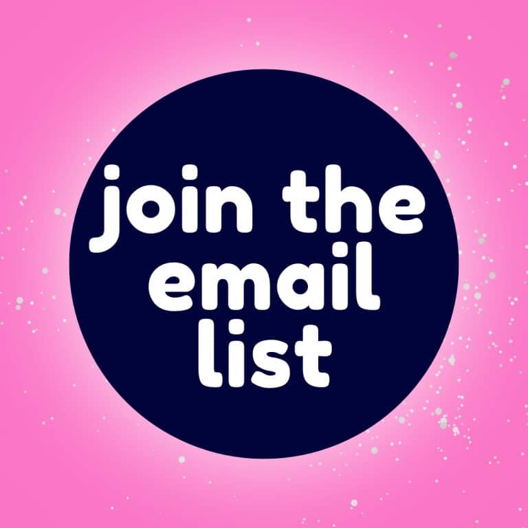 Join our email list