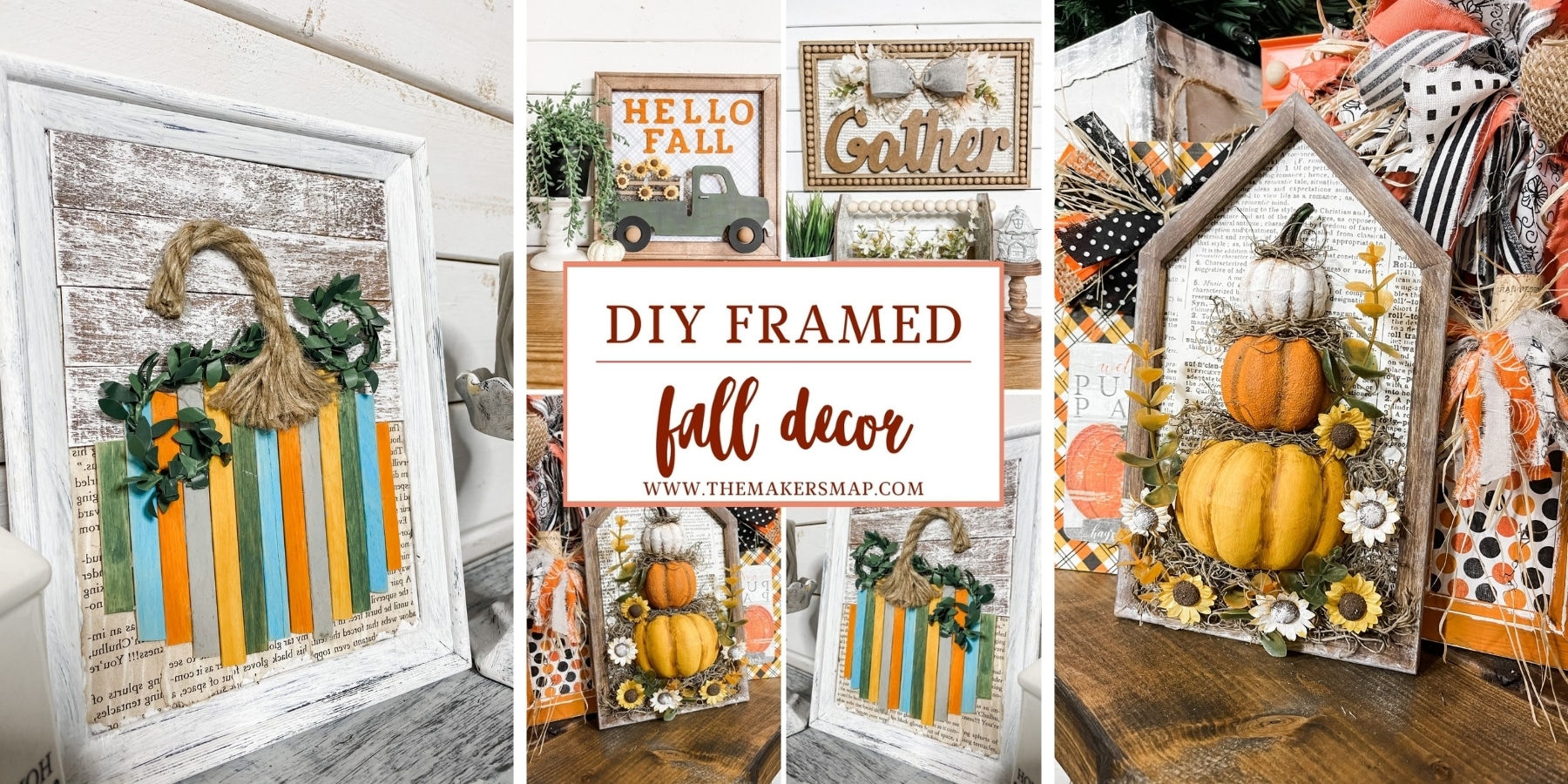 Framed Fall Decor Ideas